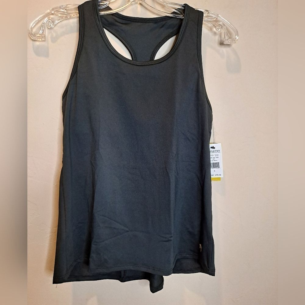 EleVen by Venus Williams Race Day Tank  Black Size Small NWT